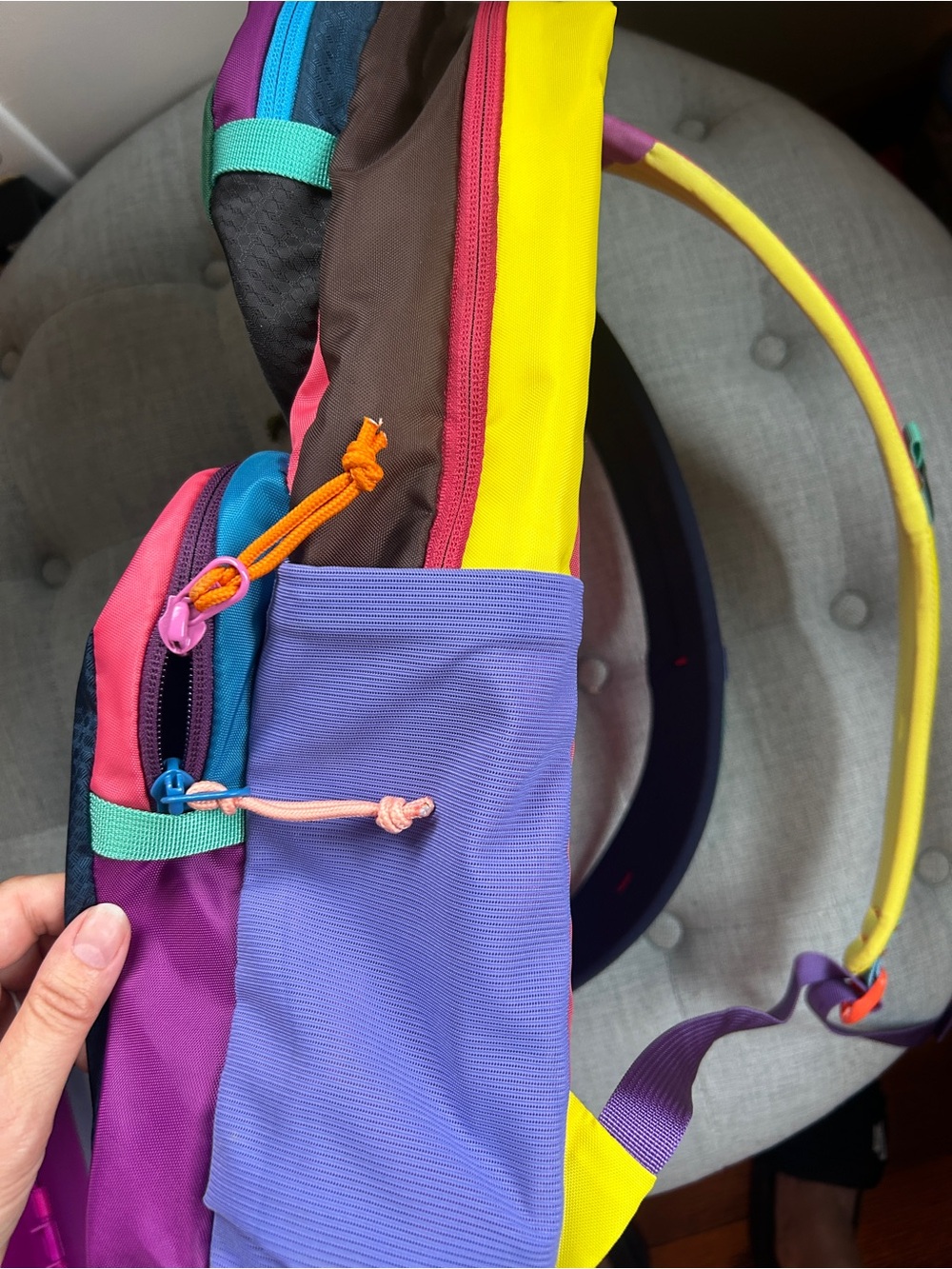 Cotopaxi Tasra 16L Del Día Backpack Multicolor Travel Pack - Picture 3 of 15